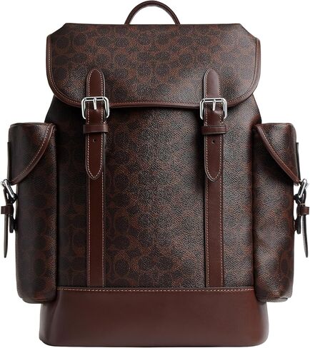 حقيبة ظهر كوتش للرجال مصنوعة من القماش المميز، خشب القيقب، مقاس واحد in Kuwait
