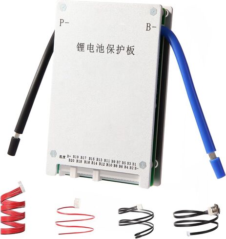 Li-ion LiFePO4 BMS 100A 8S-20S 24V-72V نظام إدارة بطارية ليثيوم أيون PCB لوحة حماية، مع تيار موازنة نشط 0.6A لحزمة بطارية ليثيوم LiFePO4 Li-ion LTO in Kuwait
