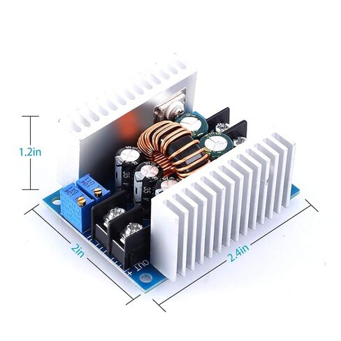 20A وحدة إمداد الطاقة DC-DC 6V-40V إلى 1.2V-35V تنحى محول فرق الجهد قابل للتعديل محول فرق الجهد CVCC الجهد المستمر محول تيار مستمر LED سائق in Kuwait