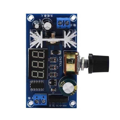 Ac Dc Voltage Regulator Adjustable, LM317 2A Digital Display Adjustable Voltage Regulator for Converting Tension You Need, DC 3-30V AC 3-20V to DC 1.25V-28V Output Voltage in Kuwait