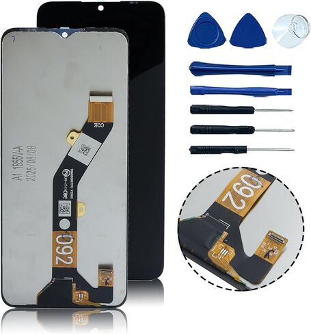 ل BLU View 5 B160V شاشة الكريستال السائل مجموعة المحولات الرقمية لشاشة تعمل بلمس استبدال 6.56" in Kuwait