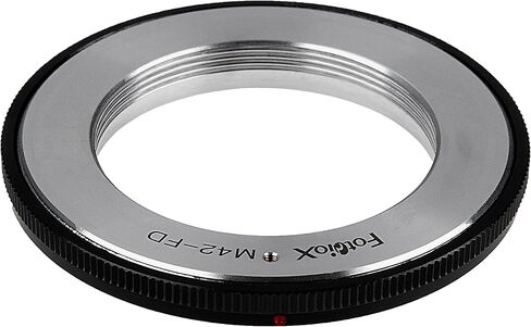 Fotodiox Pro Lens Mount Adapter - Compatible with M42 (42mm x1 Thread Screw) Lens to fit/Compatible with Canon FD & FL Mount 35mm SLR Cameras in Kuwait