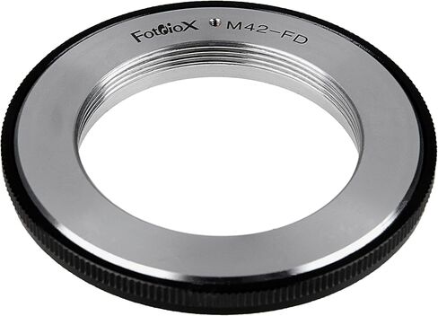 Fotodiox Pro Lens Mount Adapter - Compatible with M42 (42mm x1 Thread Screw) Lens to fit/Compatible with Canon FD & FL Mount 35mm SLR Cameras in Kuwait