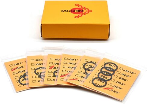 Black Coated 9/16" x 24 Barrel Shim Kit for .40 S&W 40 Cal (20 Pack) (MFR#91624 Black) in Kuwait