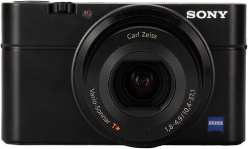 كاميرا سوني الرقمية المدمجة DSC-RX100 | مستشعر مميز بدقة 20.2 ميجابكسل مقاس 1 بوصة للتصوير الفوتوغرافي اليومي + بطاقة ذاكرة سعة 64 جيجابايت + برنامج صور + بطارية NP-BX1 + حزمة الملحقات (14 قطعة) in Kuwait
