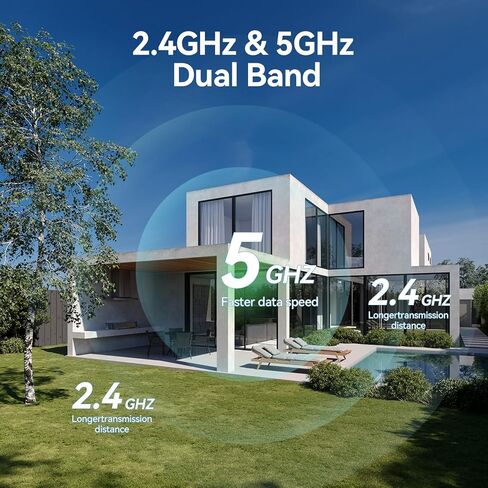 كاميرا نافذة 2K لا توجد كاميرات نافذة مثقبة، كاميرا أمان للنافذة الداخلية 5G و2.4 جيجا هرتز لأمن المنزل مع رؤية ليلية ملونة، مضادة للوهج، شخص AI واكتشاف الحركة، تسجيل 24/7، عبوتان in Kuwait