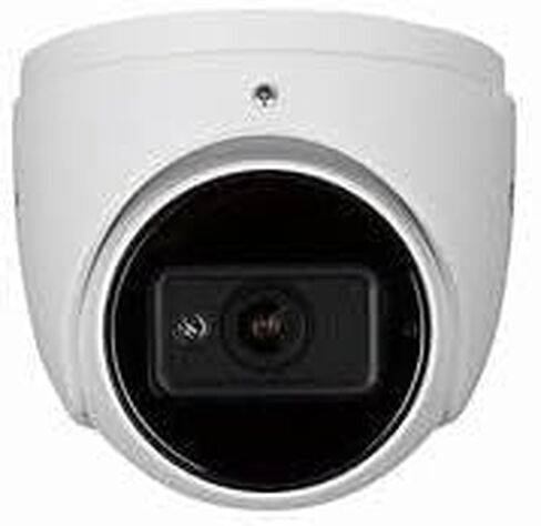 LUM-820-IP-TFW 820 Series 8MP Turret IP Outdoor Camera, 2.8mm Fixed Lens, White in Kuwait