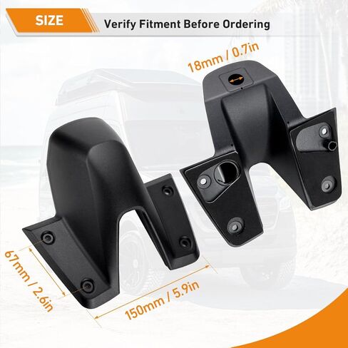 A907820120 Rear Roof Camera Housing for Freightliner & Mercedes-Benz Sprinter 1500 2500 3500 Van 2019-present, OE Brake Light Backup Cam Replaces 90782040019051 90782012019051 by GreenYi in Kuwait