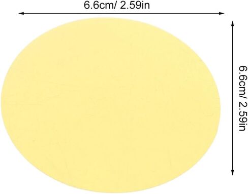 NUOBESTY 30pcs Light Filter Gel Sheets for LED Tubes and Spotlights, 6.6cm Self-Adhesive Color Correction Overlays, Warm Light Diffusers for Home Studio and Stage Lighting in Kuwait