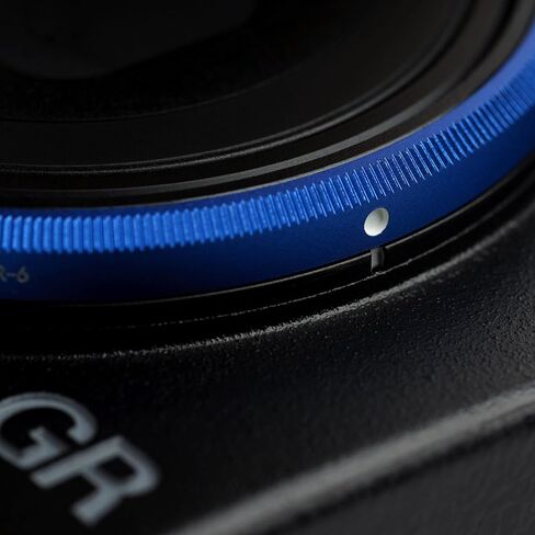 NiSi Ring + Cap Kit for Ricoh GR IV - 1 Each Decorative Color Rings (Royal Blue & Titanium Gray) and Protective Lens Cover for GR4 in Kuwait
