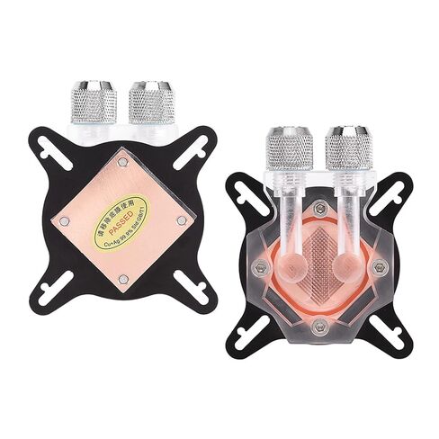 GPU Water Cooling Block,Computer PC GPU Universal Water Cooling Block Waterblock Liquid Cooler 40MM High Performance Copper Base in Kuwait