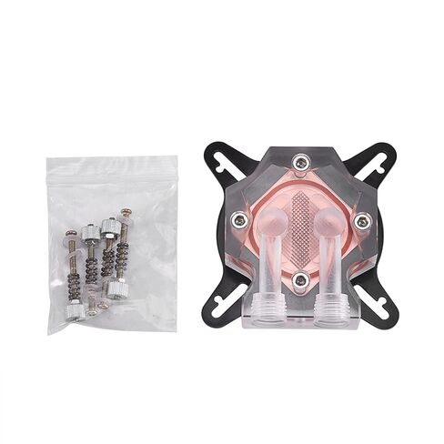 GPU Water Cooling Block,Computer PC GPU Universal Water Cooling Block Waterblock Liquid Cooler 40MM High Performance Copper Base in Kuwait