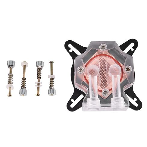 GPU Water Cooling Block,Computer PC GPU Universal Water Cooling Block Waterblock Liquid Cooler 40MM High Performance Copper Base in Kuwait