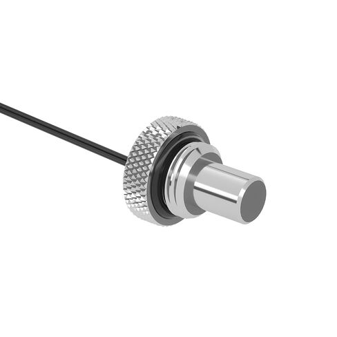 Barrow G1/4" 10K Temperature Stop/Plug Fitting - Long Version - Silver (TCWDL-V1-Silver) in Kuwait