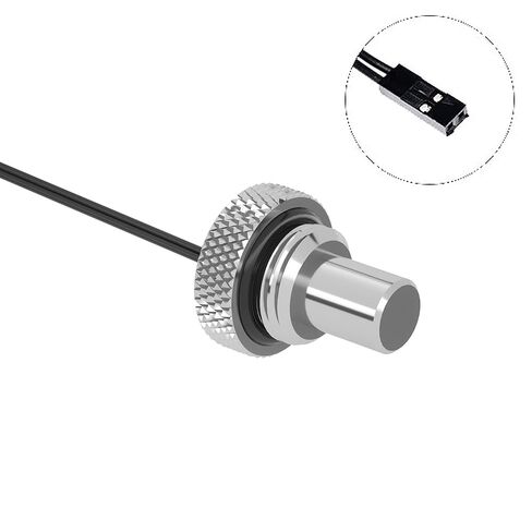 Barrow G1/4" 10K Temperature Stop/Plug Fitting - Long Version - Silver (TCWDL-V1-Silver) in Kuwait