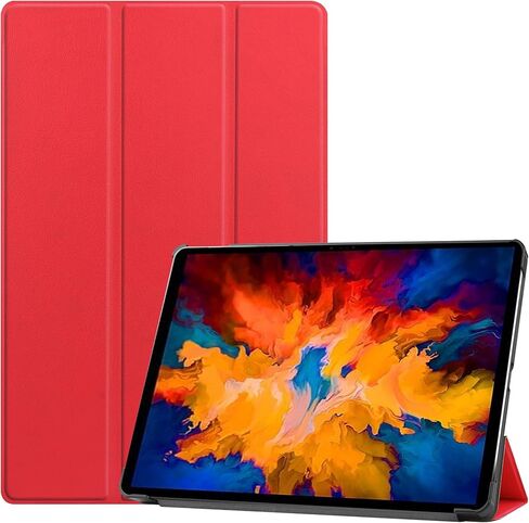حافظة كمبيوتر لوحي للسفر لجهاز Lenovo Tab P11 Pro مقاس 11.5 بوصة TB-J706F، لجهاز Lenovo Tab P11 Pro Trifold Trifold PC Trifold and Auto Wake، حماية للكمبيوتر اللوحي أثناء النوم (Blu) in Kuwait