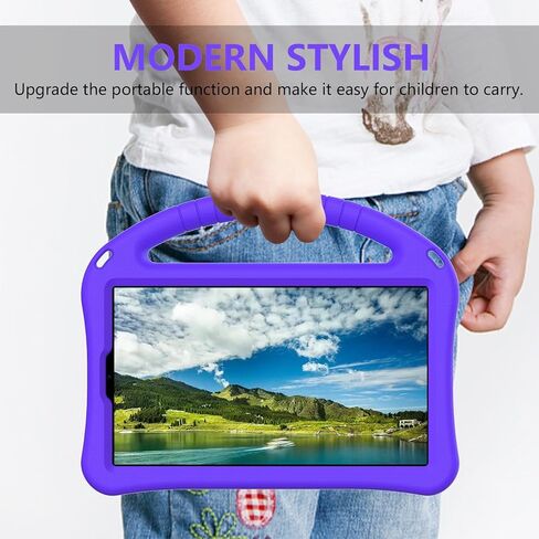 Compatible with Infinix Xpad 20 11inch(2025) Case Lightweight EVA Tablet Cover with Adjustable Strap, Shockproof Handle & Kickstand Portable Protect in Kuwait