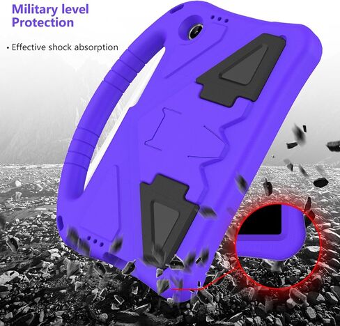 Compatible with Infinix Xpad 20 11inch(2025) Case Lightweight EVA Tablet Cover with Adjustable Strap, Shockproof Handle & Kickstand Portable Protect in Kuwait