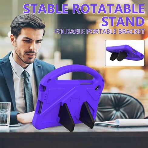 Compatible with Infinix Xpad 20 11inch(2025) Case Lightweight EVA Tablet Cover with Adjustable Strap, Shockproof Handle & Kickstand Portable Protect in Kuwait