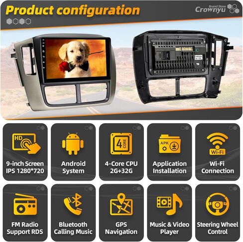 لـ Pilot 2006 2007 2008 راديو متوافق مع Carplay لاسلكيًا Android Auto ترقية Android Car Stereo Bluetooth Navigation GPS Touch Screen FM WiFi Multimedia Player Backup Camera Head Unit in Kuwait