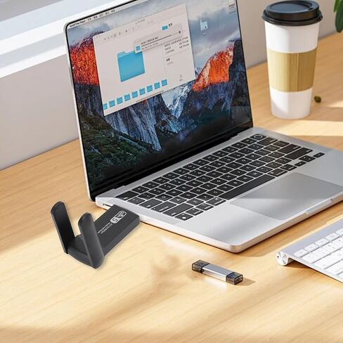 محول واي فاي USB 3.0 من SUNGOOYUE، محول شبكة لاسلكي AC 1300Mbps ثنائي النطاق 5 جيجا هرتز 2.4 جيجا هرتز مع تقنية MU MIMO وهوائيات عالية الكسب 2Dbi، لـ 7 8 10 OS X in Kuwait