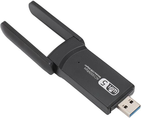 محول واي فاي USB 3.0 من SUNGOOYUE، محول شبكة لاسلكي AC 1300Mbps ثنائي النطاق 5 جيجا هرتز 2.4 جيجا هرتز مع تقنية MU MIMO وهوائيات عالية الكسب 2Dbi، لـ 7 8 10 OS X in Kuwait