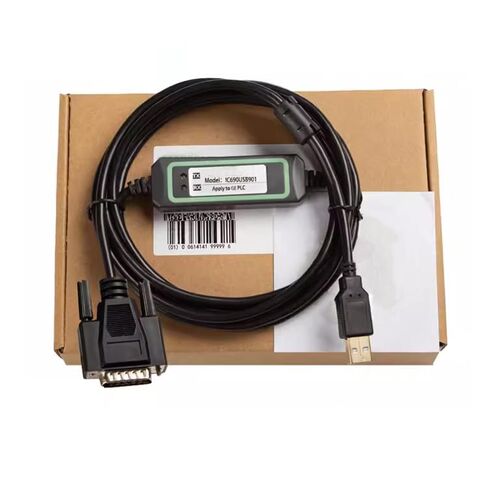 IC690USB901 كابل تنزيل الاتصالات القابل للتطبيق كابل برجمة كابل بيانات عالي السرعة ومستقر موديل FT232RL رقاقة مطلية بالذهب قابس 3 متر in Kuwait