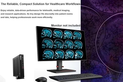 كمبيوتر مكتبي Lenovo ThinkStation P3 Tiny Workstation، Intel 14-Core i5-14500 (> i7-13700)، كمبيوتر شخصي صغير للأعمال، DisplayPort، Wi-Fi، RJ-45، كمبيوتر IST مخصص 16 جيجابايت/32 جيجابايت DDR5 RAM، 512 جيجابايت/1 تيرابايت SSD، Win 11 Pro in Kuwait