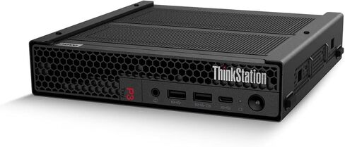 كمبيوتر مكتبي Lenovo ThinkStation P3 Tiny Workstation، Intel 14-Core i5-14500 (> i7-13700)، كمبيوتر شخصي صغير للأعمال، DisplayPort، Wi-Fi، RJ-45، كمبيوتر IST مخصص 16 جيجابايت/32 جيجابايت DDR5 RAM، 512 جيجابايت/1 تيرابايت SSD، Win 11 Pro in Kuwait