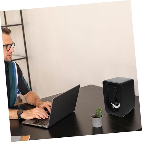 سماعات كمبيوتر Sewroro USB زوج واحد، مكبرات صوت موسيقى صغيرة محمولة عالية الحجم مع طاقة USB، صوت سطح المكتب متعدد الأغراض للمنزل والمكتب والألعاب، متوافق مع أجهزة الكمبيوتر المحمول و in Kuwait