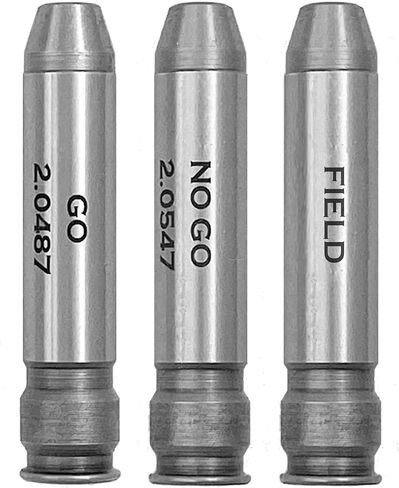 Forster Products 30-06 GO, NO-GO, & Field Headspace Gauge Set, 25-06, 6.5-06, 270 Winchester, 30-06, 8mm-06, 338-06, & 35 Whelen, SAAMI Dimensioned, Rimless, Hardened Steel, Precision Ground in Kuwait
