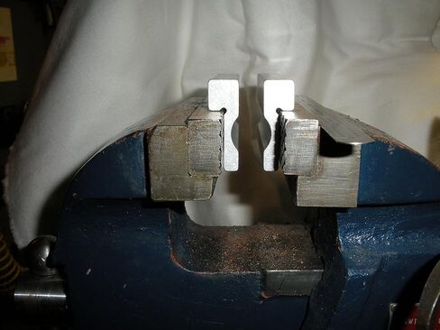 Multi-Purpose Soft Aluminum Barrel Vise Jaws for Gunsmithing 3" long in Kuwait
