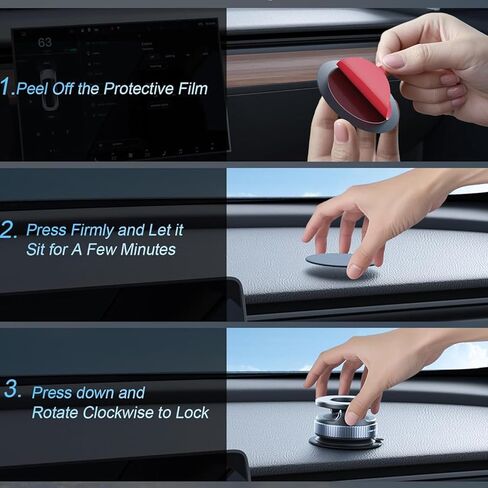 2026 Upgraded Car Vacuum Magnetic Phone Holder for Magsafe [96+LBS Suction & 2800gf Magnetic], 360°Adjustable Suction Cup Car Cell Phone Mount for iPhone 17 Pro Max 16 15 14 13 12 and All Smartphones in Kuwait