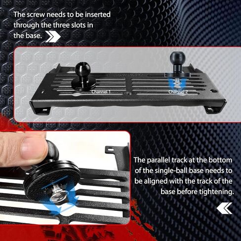 WXRYLYN 2014 F150 Phone Mount for 2009-2012 2013 2014 F 150 Metal Dash Phone Mount Cell Phone Holder 2012 F150 Dash Mount in Kuwait