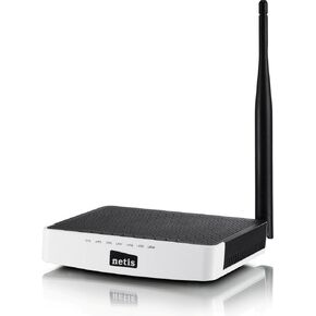 جهاز التوجيه Netis Wireless N150، نقطة الوصول ومكرر الكل في واحد، جودة الخدمة المتقدمة، إعداد WPS، هوائي ذكي مع التحكم الأبوي (WF2411) in Kuwait