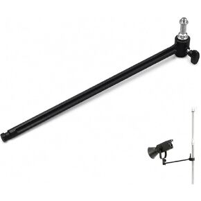 2-Pack 19" Super Clamp Extension Arm with Dual Thread Spigot, Heavy Duty Aluminum Mounting Arm for Studio Light, Camera, Monitor & Photography Accessories in Saudi Arabia