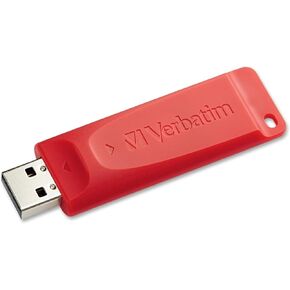 محرك أقراص فلاش USB سعة 16 جيجابايت من Verbatim 96317 Store 'n' Go - أحمر in Saudi Arabia