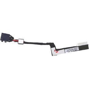 GinTai FDX50 Laptop AC DC Jack Power Cable Plug in Charging Port Cable Connector Socket with Wire Replacement for Dell Precision 7550 7560 M7550 01X26W DC301016300 in Saudi Arabia