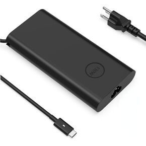 شاحن USB C سريع 130 واط 100 واط متوافق مع Dell Pro Max 16/14 Premium، Pro Max 16/14، 16 Premium MC16255 MA14250 MA16250 MC16250 MC14250 MC14255 DA16250 مصدر طاقة للكمبيوتر المحمول من النوع C in Kuwait