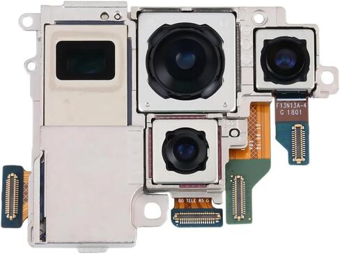 OEM Galaxy S22Ultra Main Rear Camera Replacement Original for Samsung Galaxy S22 Ultra 5G SM-G908U SM-G908U1 Back Camera Module Part Repair with Tools（US Version in Kuwait