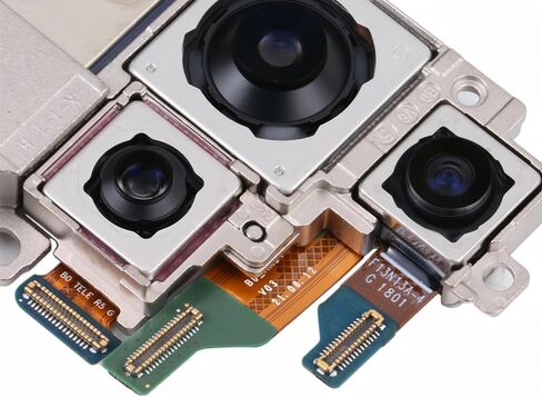 OEM Galaxy S22Ultra Main Rear Camera Replacement Original for Samsung Galaxy S22 Ultra 5G SM-G908U SM-G908U1 Back Camera Module Part Repair with Tools（US Version in Kuwait