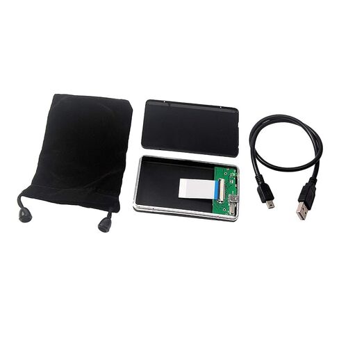 External Enclosure 1.8 Inch HDD Enclosure Case USB 2.0 HDD Adapter Case CE ZIF 40Pin HDD Enclosure -Swappable Suitable for in Kuwait