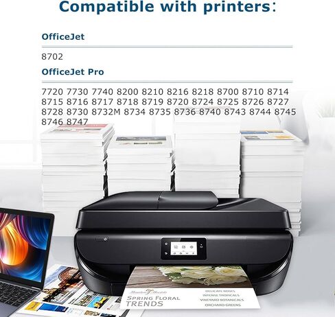 خراطيش حبر 952XL باللون الأسود بديلة لحزمة التحرير والسرد HP 952 XL لـ OfficeJet Pro 7740 952 952XL لطابعات 8700 8702 8210 8703 8710 8715 8720 8725 8730 8740 7720 8200 8216 8716 عبوة من 4 قطع من KCMY in Kuwait