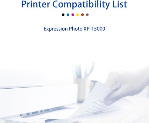 خراطيش حبر 312XL 314XL بديلة عالية الإنتاجية لخرطوشة الحبر 312XL 314XL مع طابعة Expression Photo XP-15000 (6 عبوات، 1 أسود، 1 سماوي، 1 أرجواني، 1 أصفر، 1 أحمر، 1 رمادي) in Kuwait