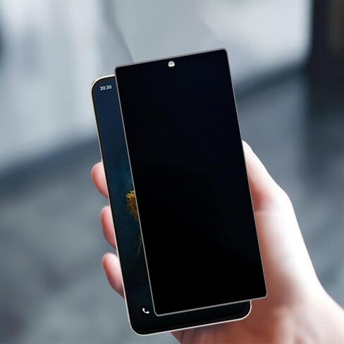 عبوتان من واقي شاشة الخصوصية من الزجاج المقوى، متوافق مع TCL NXTPAPER 70 Pro، مقاوم للخدش، خالي من الفقاعات، صلابة 9H in Kuwait