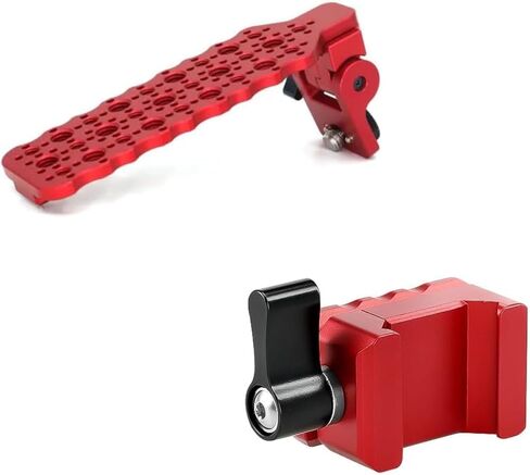 مشبك تحرير سريع من Alvin's Creativity Red الناتو وحزمة لوحة تركيب مفصلية AMP-1 لتجهيز قفص الكاميرا ARRI Alexa 35 in Kuwait