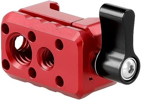 مشبك تحرير سريع من Alvin's Creativity Red الناتو وحزمة لوحة تركيب مفصلية AMP-1 لتجهيز قفص الكاميرا ARRI Alexa 35 in Kuwait