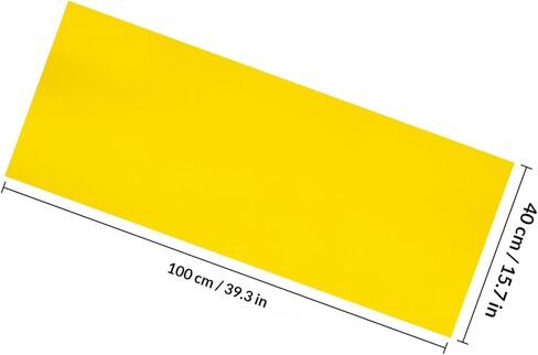 NUOBESTY Ambient Lighting Filter Pet Sheet 40x100cm Yellow Color Correction Film for Photography Video Studio LED Light Gel for Mood Lighting in Kuwait