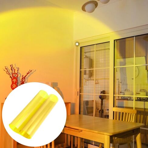 Colored Light Diffuser Film Sheet 30cm X 300cm Pet Lighting Gel Filter for Photography and LED Studio Lighting Warm Sunset Atmosphere Projection Film in Kuwait