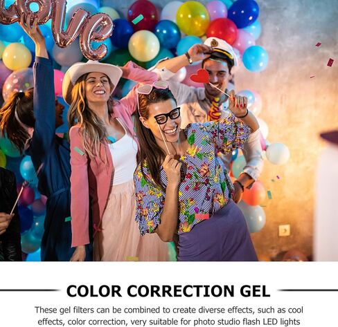 مرشح فيلم شفاف من VANZACK Sunset Overlay للتصوير الفوتوغرافي وإضاءة الفيديو، ورقة فلتر صفراء للحيوانات الأليفة مقاس 40 × 100 سم للاستوديو والمسرح المنزلي وإضاءة المزاج المحيط in Kuwait